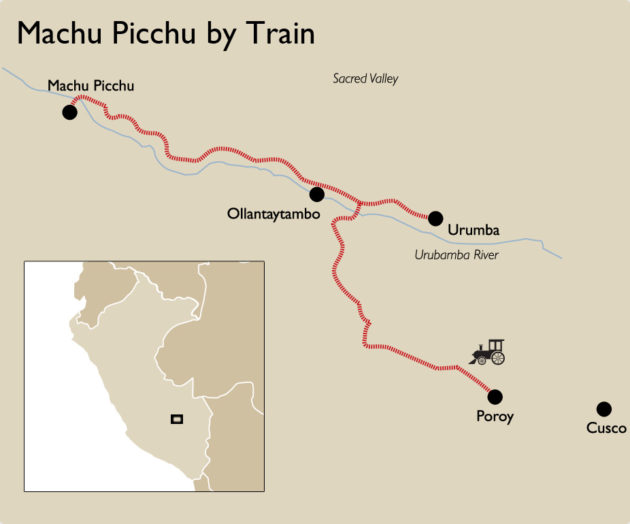 Cusco Machu Picchu railway line